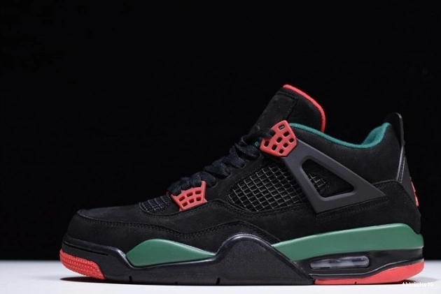 Reps TBkick Gorge Red GUCC Black AQ3816-063 Jordan 4 NRG Air Green-Varsity 0811